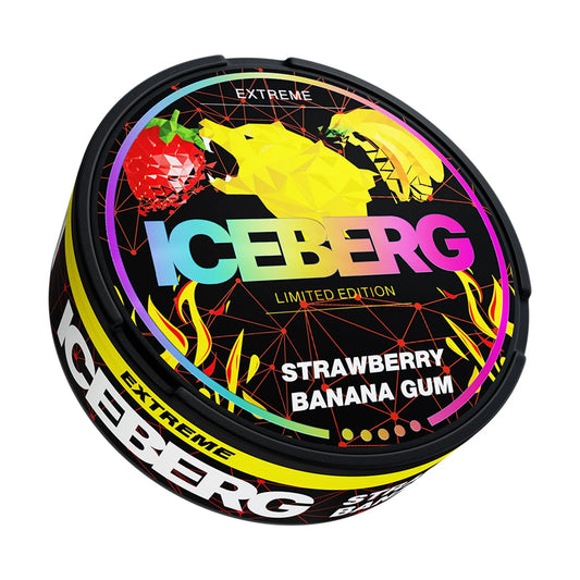 Iceberg Strawberry Banana Gum 50mg