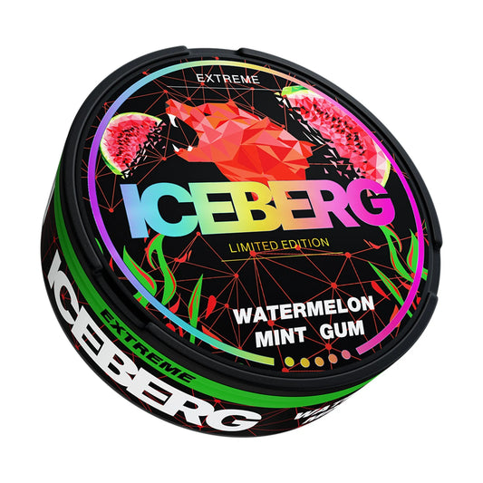 Iceberg Watermelon Mint Gum 50mg